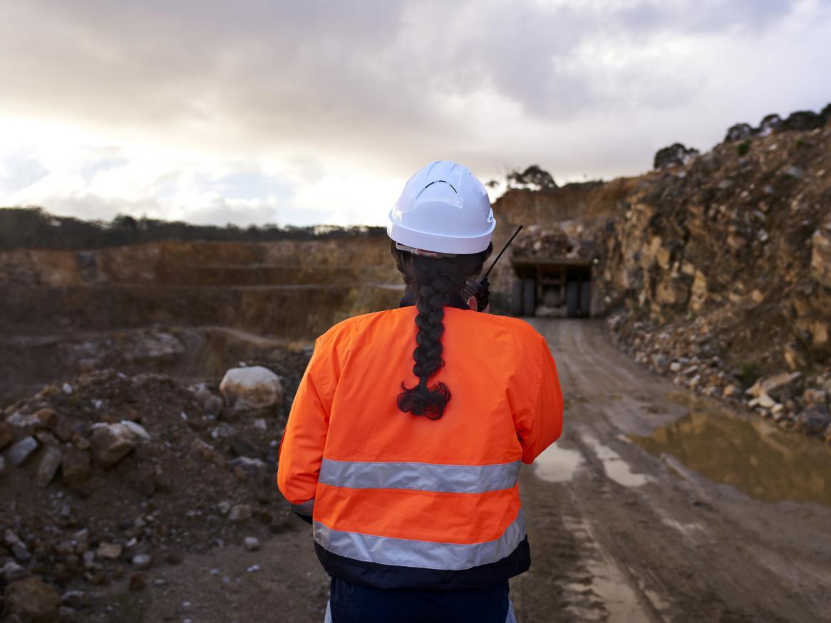 Working in the mining industry