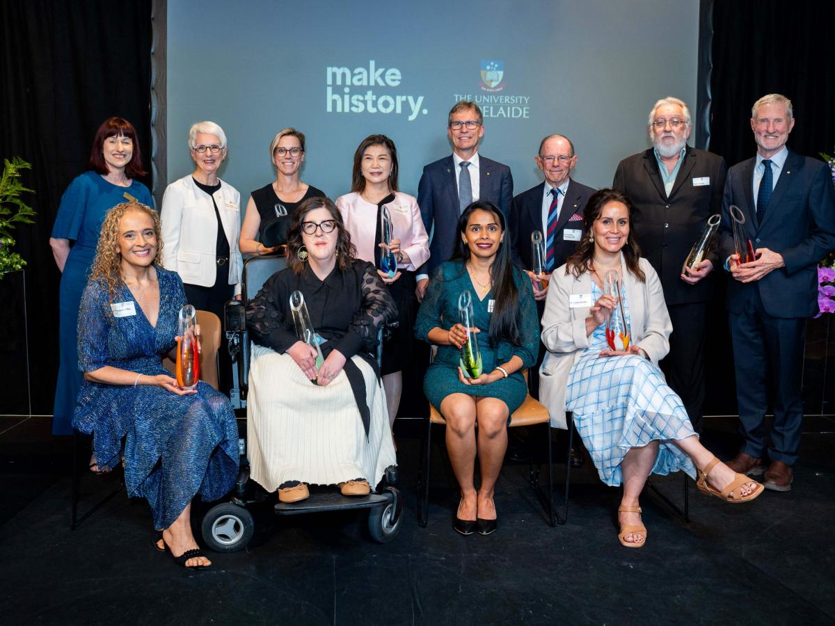 Recipients of 2025 awards at the ceremony.