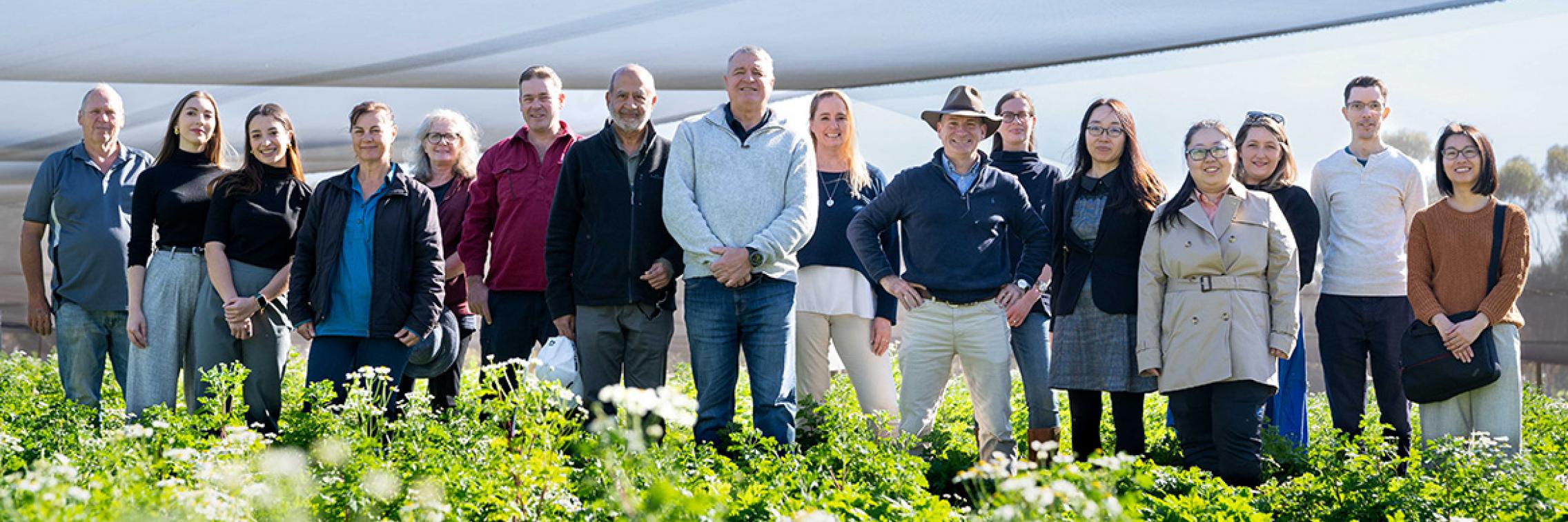 Prof. Sweeney and his team