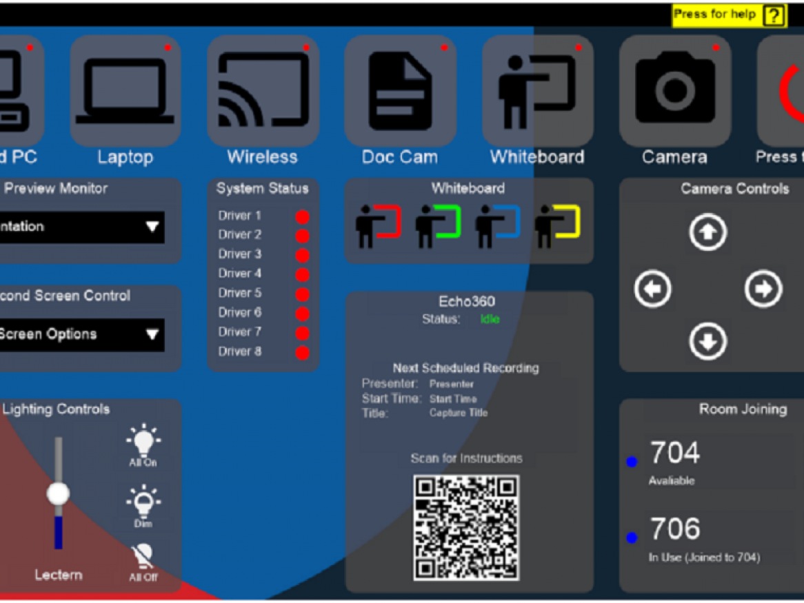 AV Touch Panel - Overall Example Image